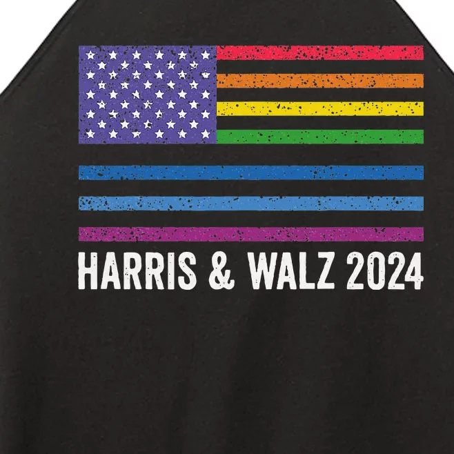 Harris Waltz 2024 Election Kamala Harris Tim Waltz 2024 Women’s Perfect Tri Rocker Tank