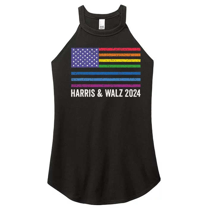 Harris Waltz 2024 Election Kamala Harris Tim Waltz 2024 Women’s Perfect Tri Rocker Tank