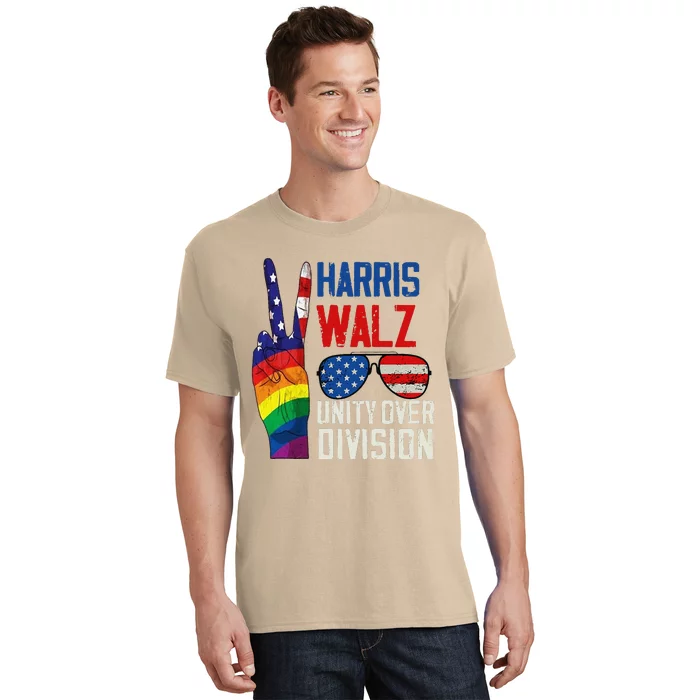 Harris Walz 2024 Unity Over Division Harris Walz 2024 T-Shirt