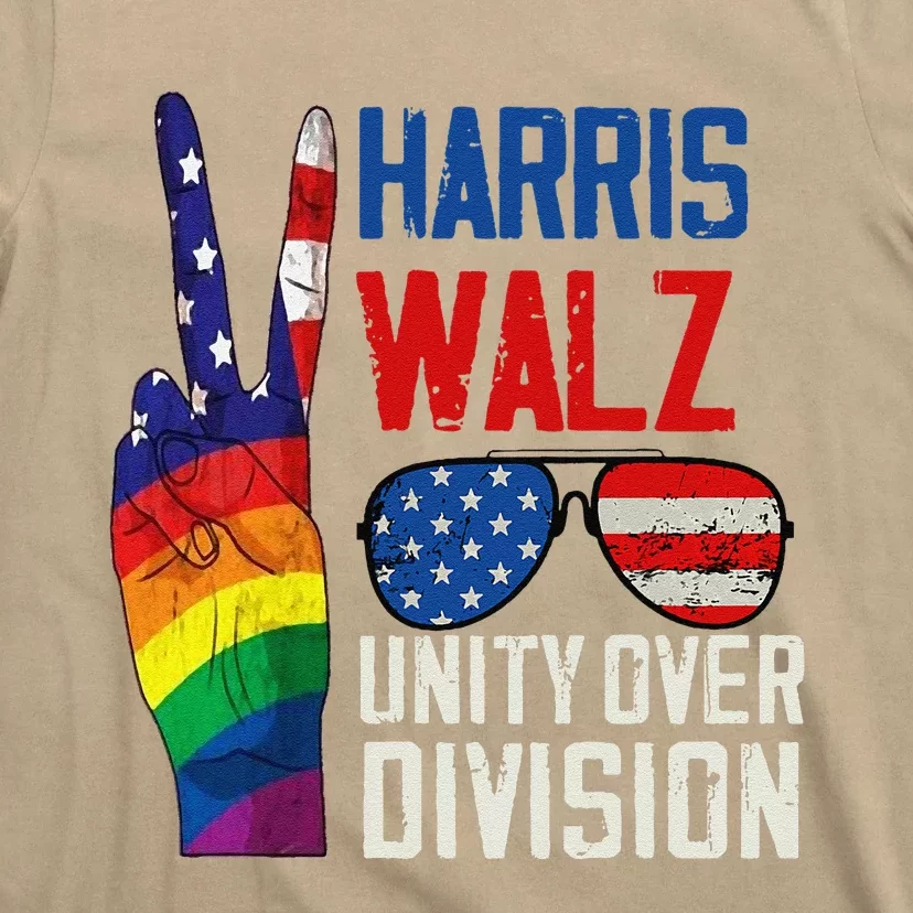 Harris Walz 2024 Unity Over Division Harris Walz 2024 T-Shirt