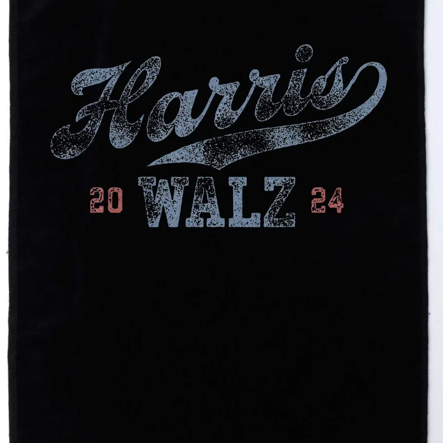 Harris Waltz 2024 Baseball Script Women Harris Waltz 2024 Platinum Collection Golf Towel