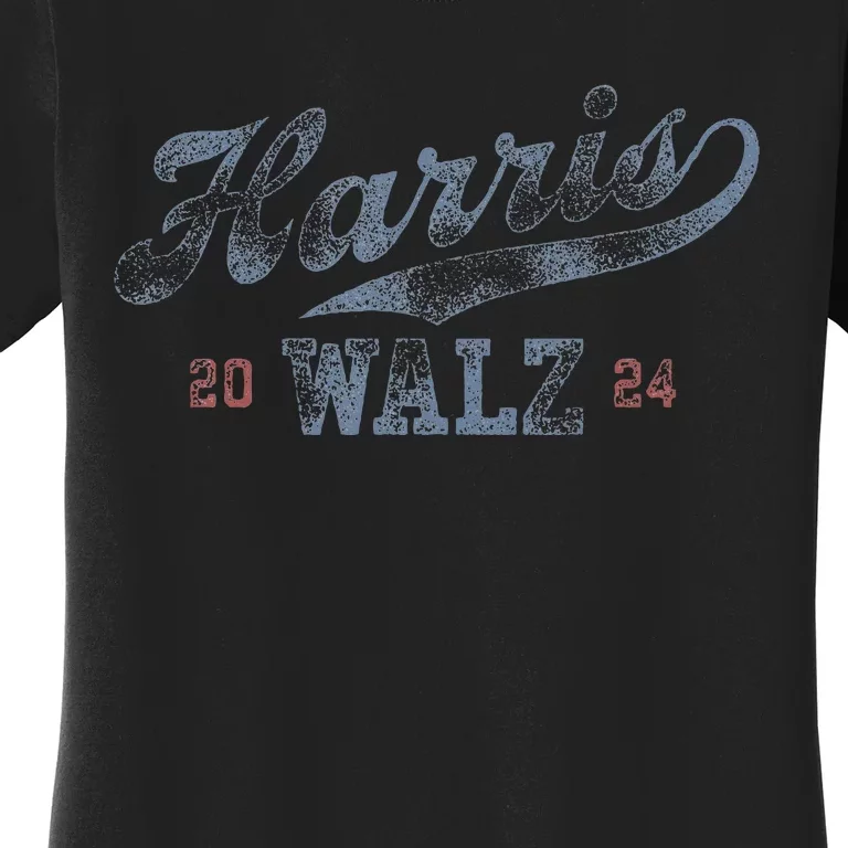 Harris Waltz 2024 Baseball Script Women Harris Waltz 2024 Women's T-Shirt