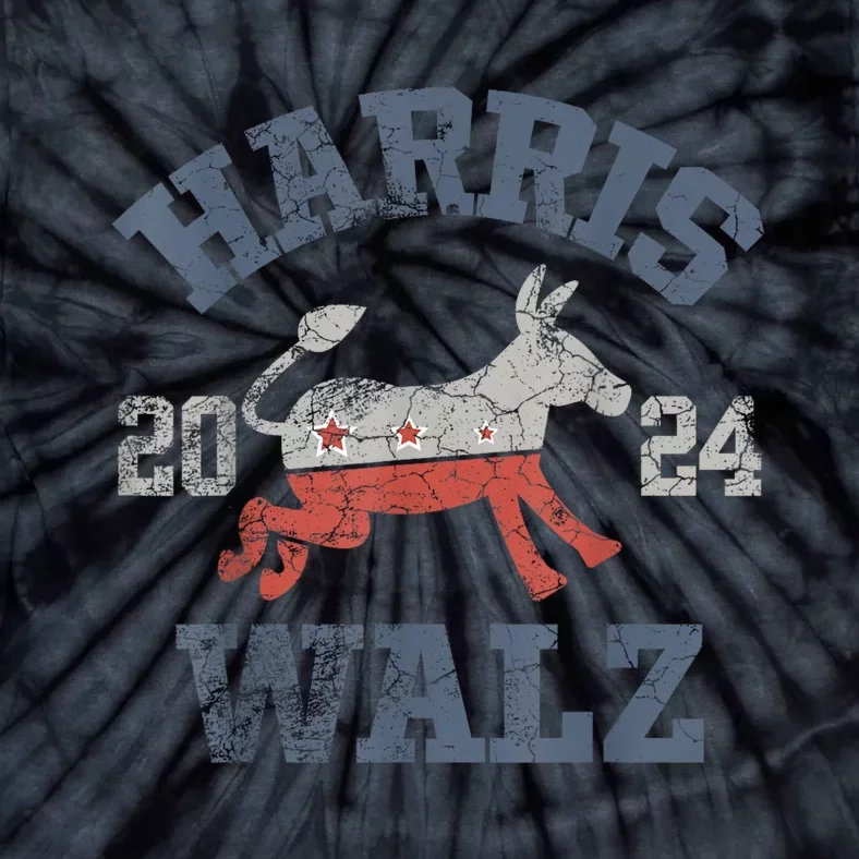 Harris Waltz 2024 Election Kamala Harris Tim Waltz 2024 Tie-Dye T-Shirt