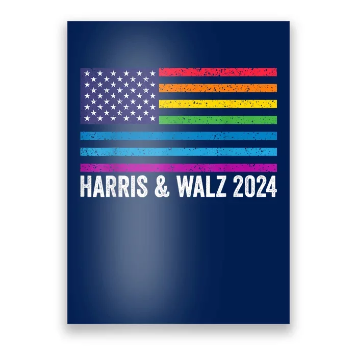 Harris Waltz 2024 Election Kamala Harris Tim Waltz 2024 Poster