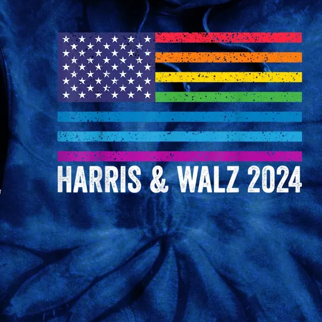 Harris Waltz 2024 Election Kamala Harris Tim Waltz 2024 Tie Dye Hoodie