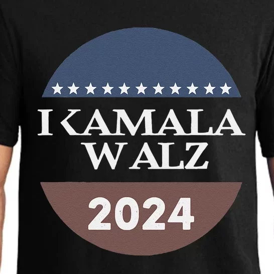 Harris Walz 2024 Election Kamala Harris Tim Waltz 2024 Pajama Set