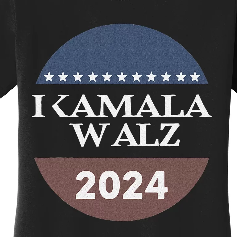 Harris Walz 2024 Election Kamala Harris Tim Waltz 2024 Women's T-Shirt