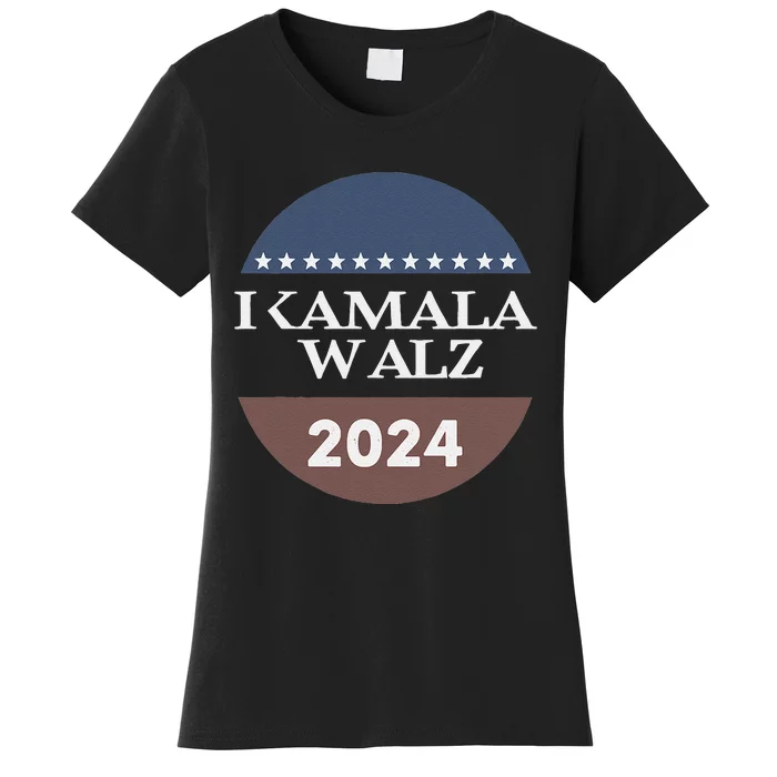 Harris Walz 2024 Election Kamala Harris Tim Waltz 2024 Women's T-Shirt