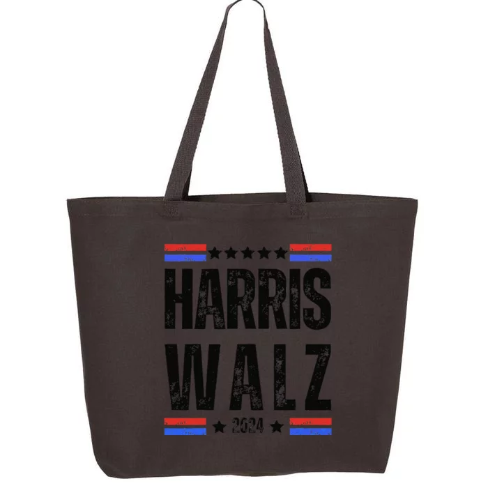 Harris Walz 2024 Election President Vote Kamala 25L Jumbo Tote