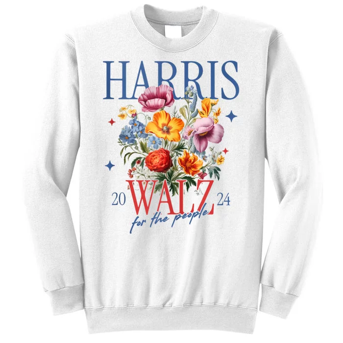 Harris Walz 2024 Election President Kamala Harris Tim Waltz Sweatshirt