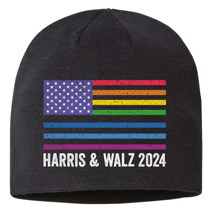 Harris Waltz 2024 Election Kamala Harris Tim Waltz 2024 8 1/2in Sustainable Knit Beanie