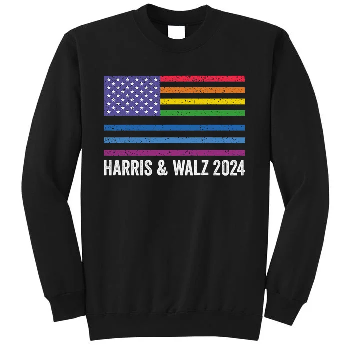 Harris Waltz 2024 Election Kamala Harris Tim Waltz 2024 Tall Sweatshirt