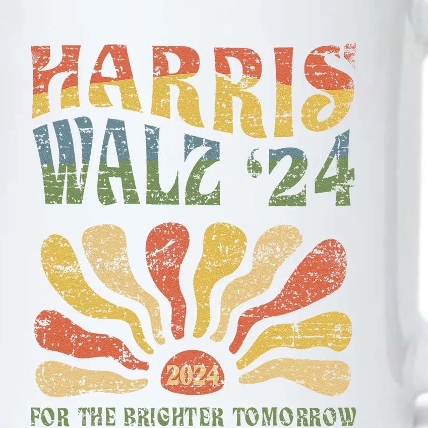 Harris Walz 2024 For President Patriotic Kamala Waltz 2024 Black Color Changing Mug