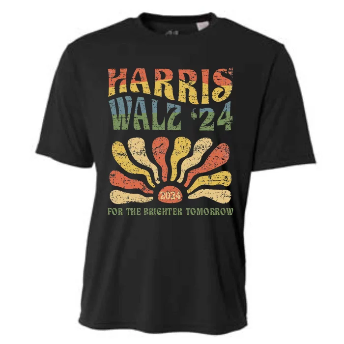 Harris Walz 2024 For President Patriotic Kamala Waltz 2024 Cooling Performance Crew T-Shirt