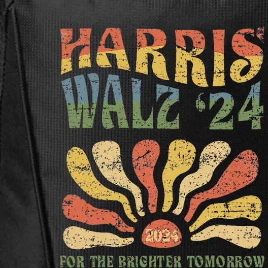 Harris Walz 2024 For President Patriotic Kamala Waltz 2024 City Backpack