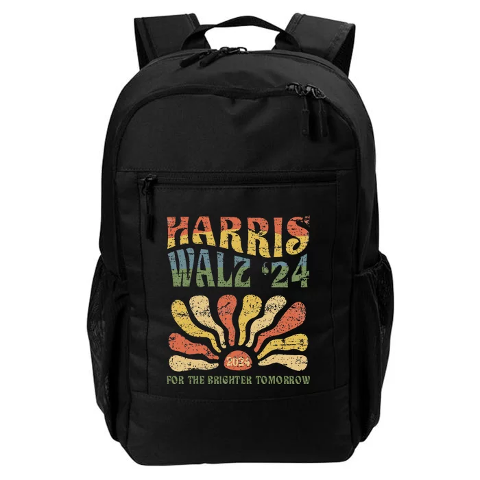 Harris Walz 2024 For President Patriotic Kamala Waltz 2024 Daily Commute Backpack