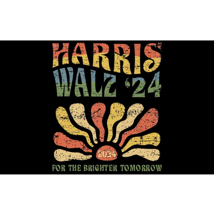 Harris Walz 2024 For President Patriotic Kamala Waltz 2024 Bumper Sticker