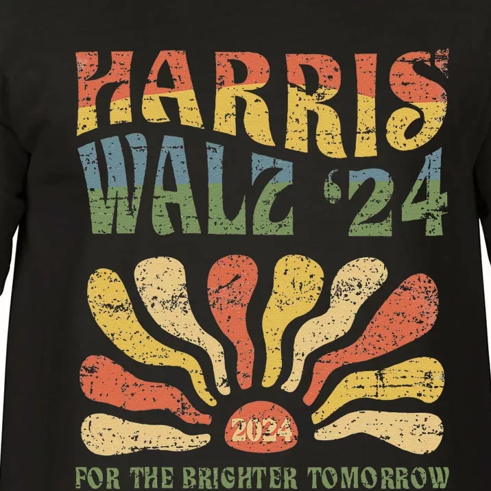 Harris Walz 2024 For President Patriotic Kamala Waltz 2024 Comfort Colors T-Shirt