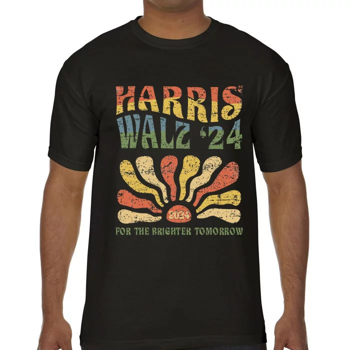 Harris Walz 2024 For President Patriotic Kamala Waltz 2024 Comfort Colors T-Shirt