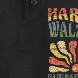 Harris Walz 2024 For President Patriotic Kamala Waltz 2024 Dry Zone Grid Performance Polo