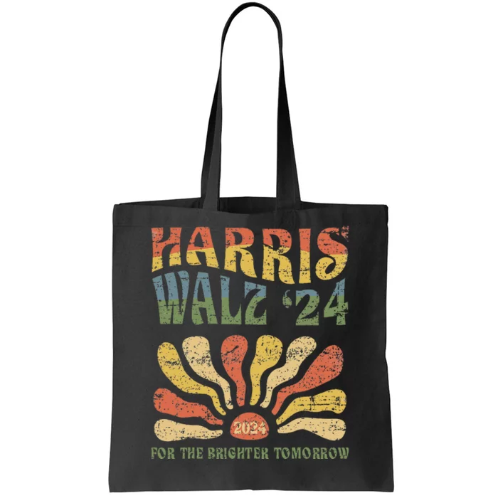 Harris Walz 2024 For President Patriotic Kamala Waltz 2024 Tote Bag