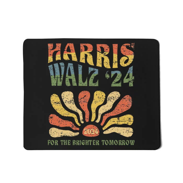 Harris Walz 2024 For President Patriotic Kamala Waltz 2024 Mousepad