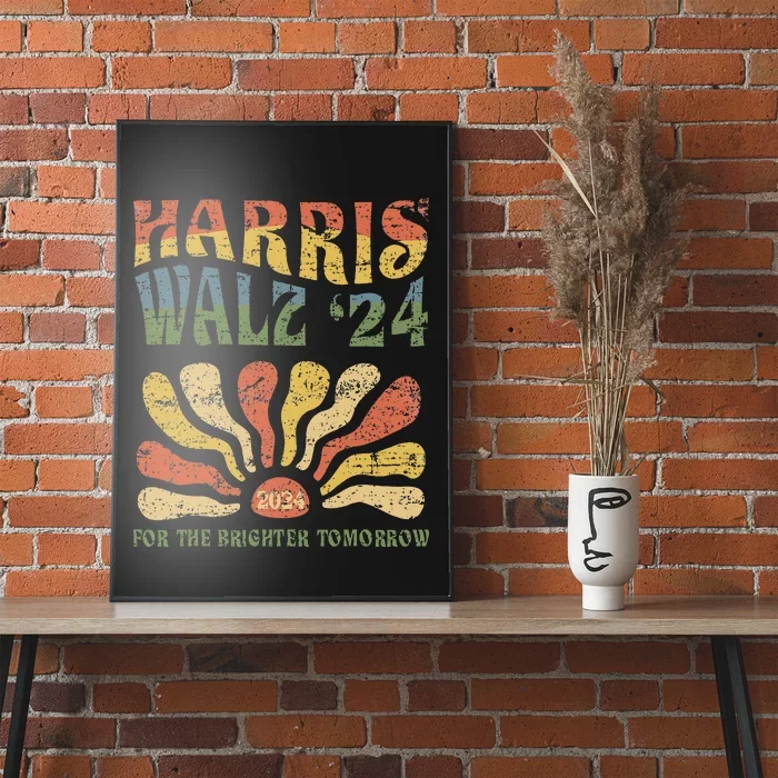 Harris Walz 2024 For President Patriotic Kamala Waltz 2024 Poster