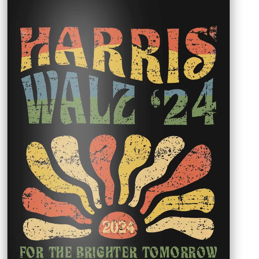 Harris Walz 2024 For President Patriotic Kamala Waltz 2024 Poster