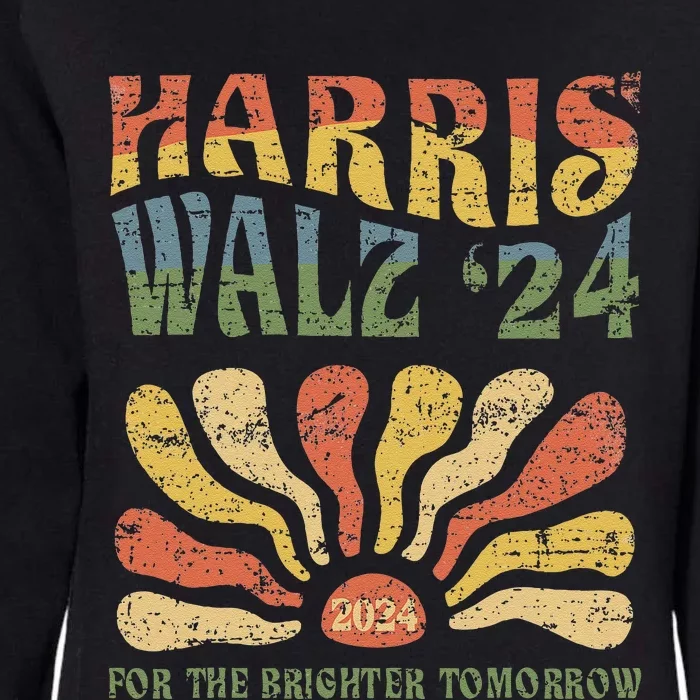 Harris Walz 2024 For President Patriotic Kamala Waltz 2024 Womens California Wash Sweatshirt