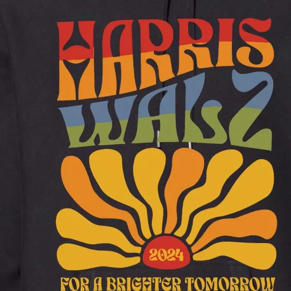 Harris Waltz 2024 Election Kamala Harris Tim Waltz 2024 Premium Hoodie