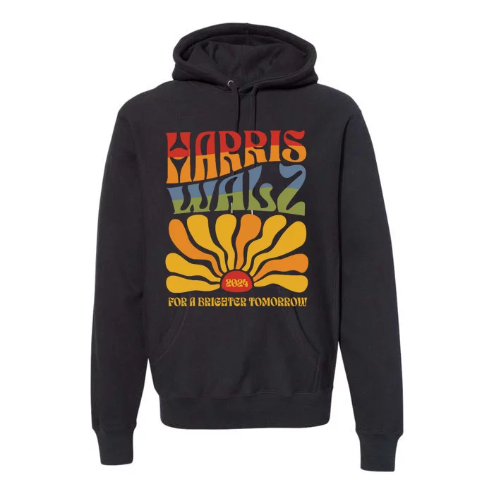 Harris Waltz 2024 Election Kamala Harris Tim Waltz 2024 Premium Hoodie