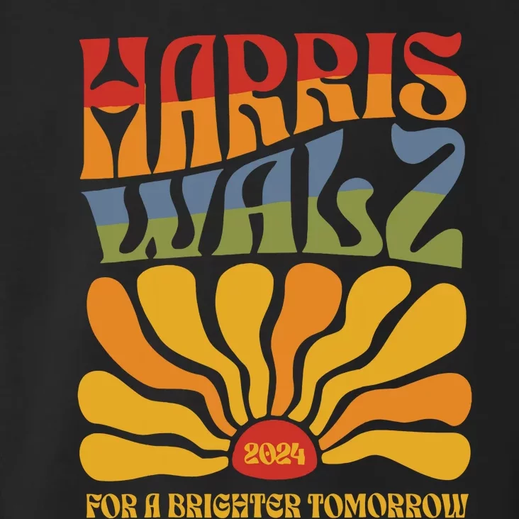 Harris Waltz 2024 Election Kamala Harris Tim Waltz 2024 Toddler Hoodie