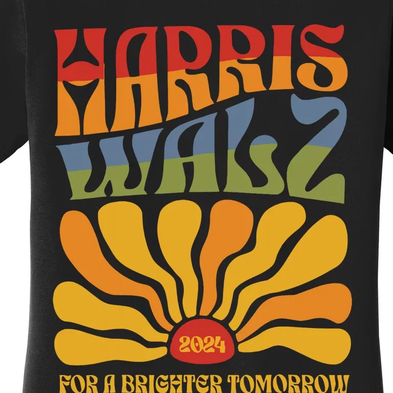 Harris Waltz 2024 Election Kamala Harris Tim Waltz 2024 Women's T-Shirt