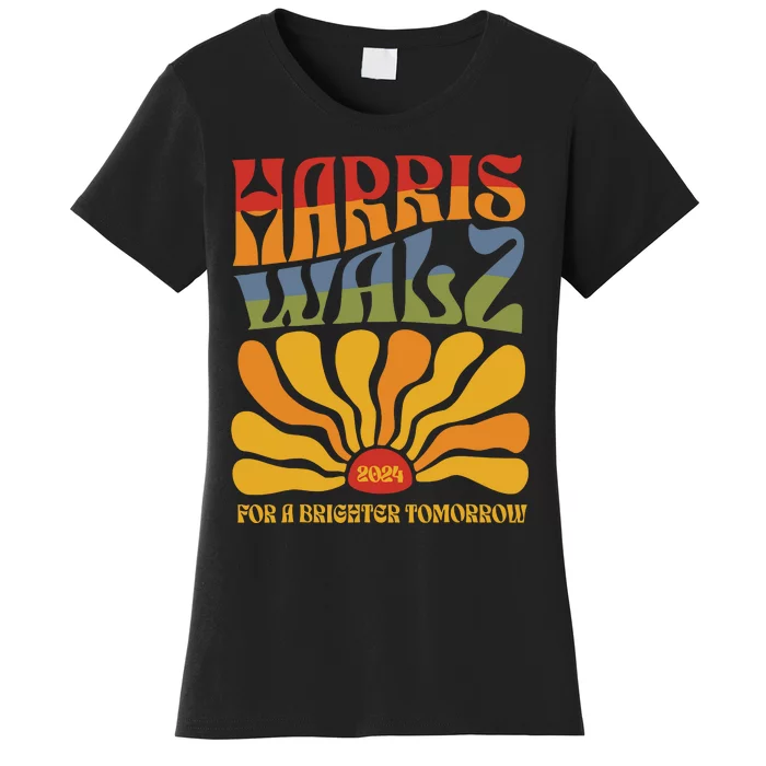 Harris Waltz 2024 Election Kamala Harris Tim Waltz 2024 Women's T-Shirt