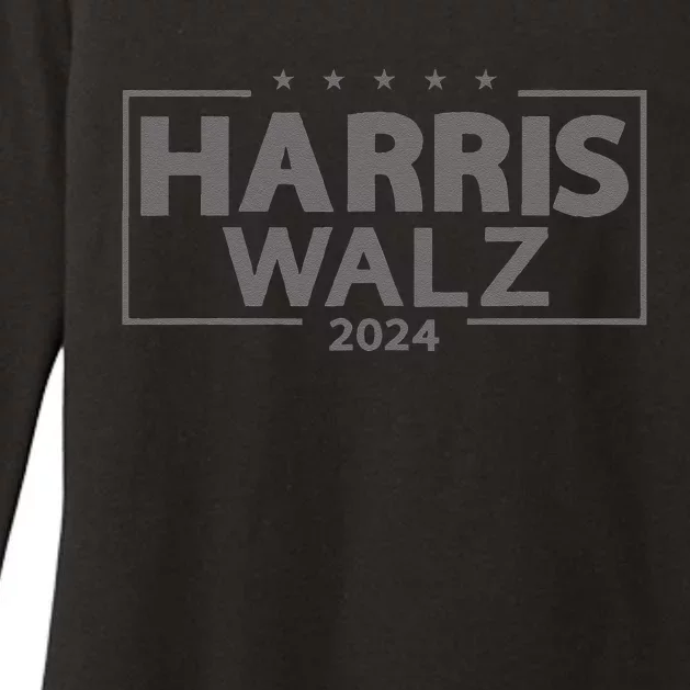 Harris Walz 2024 WeRe Not Going Back Kamala Harris Vp Walz Womens CVC Long Sleeve Shirt