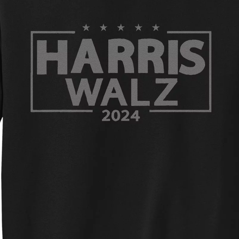 Harris Walz 2024 WeRe Not Going Back Kamala Harris Vp Walz Tall Sweatshirt