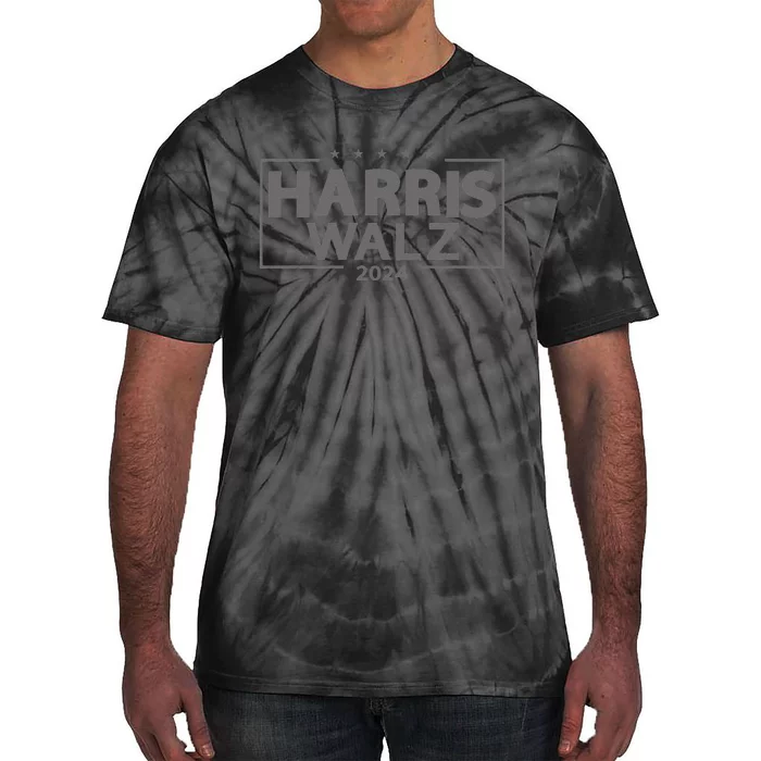 Harris Walz 2024 WeRe Not Going Back Kamala Harris Vp Walz Tie-Dye T-Shirt