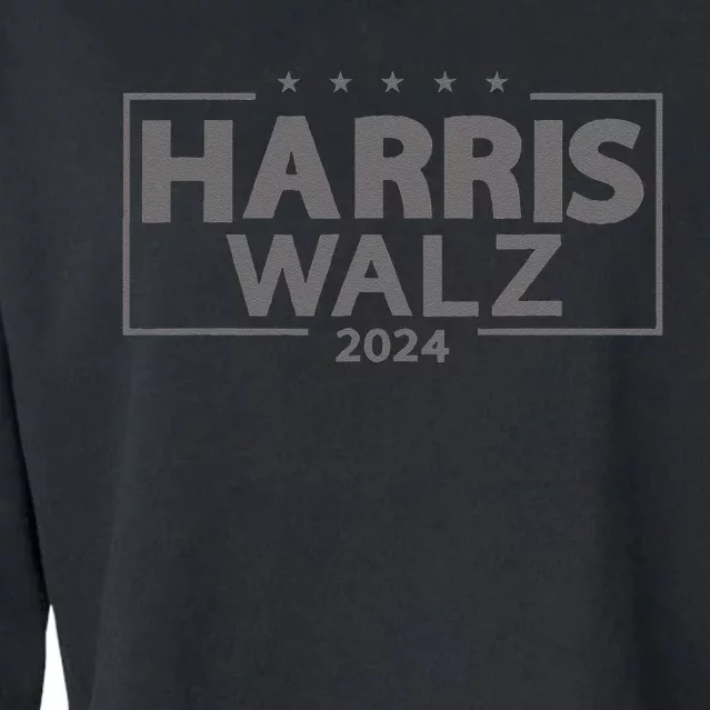 Harris Walz 2024 WeRe Not Going Back Kamala Harris Vp Walz Cropped Pullover Crew