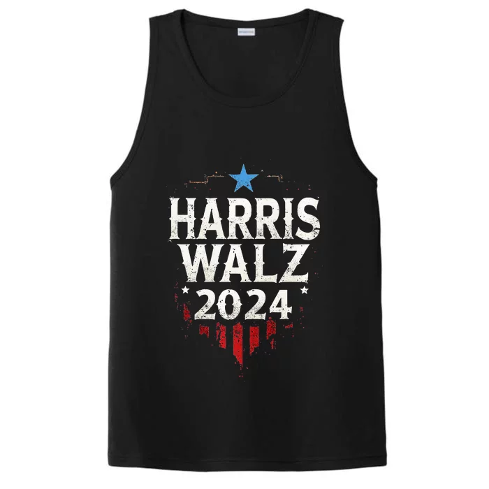 Harris Walz 2024 Patriotic Premium Performance Tank