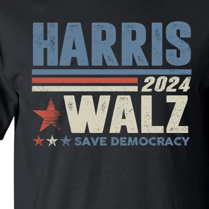 Harris Waltz 2024 Election Kamala Harris Tim Waltz 2024 Tall T-Shirt