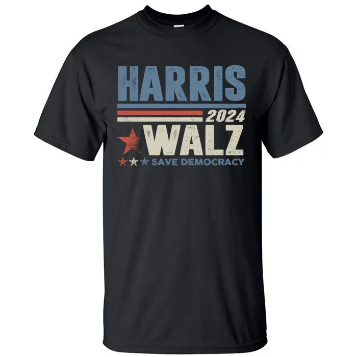 Harris Waltz 2024 Election Kamala Harris Tim Waltz 2024 Tall T-Shirt