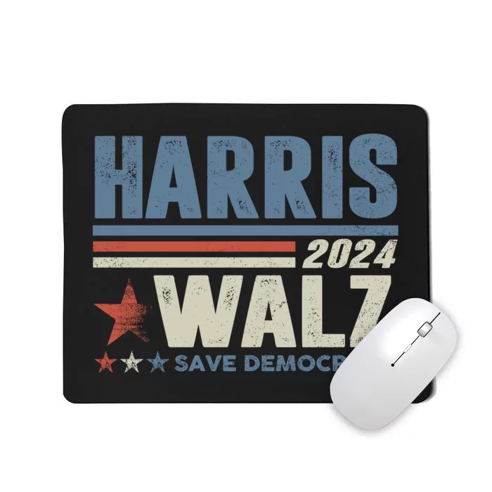 Harris Waltz 2024 Election Kamala Harris Tim Waltz 2024 Mousepad