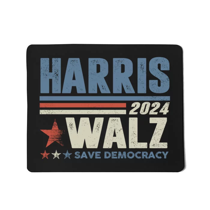 Harris Waltz 2024 Election Kamala Harris Tim Waltz 2024 Mousepad