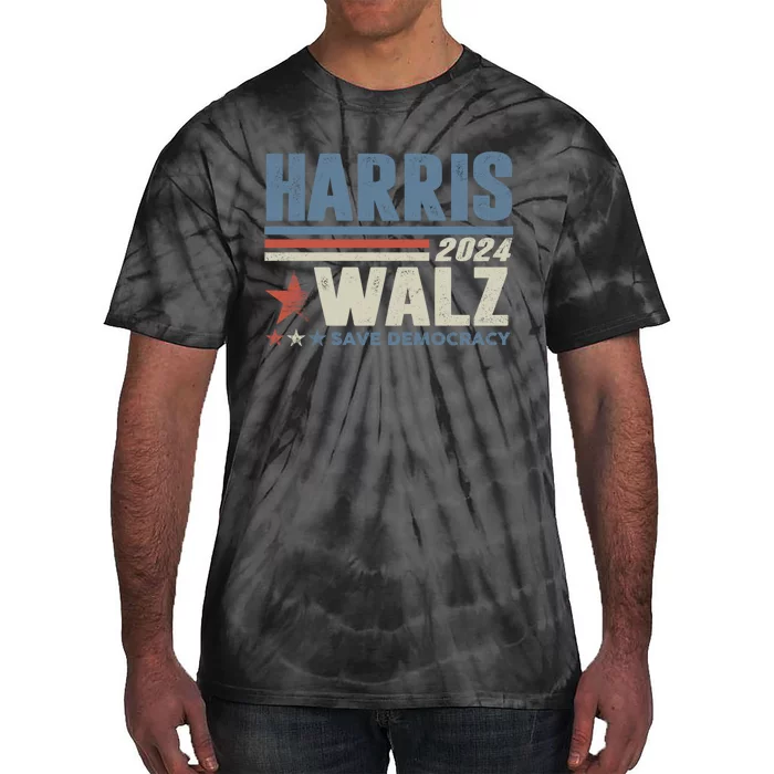 Harris Waltz 2024 Election Kamala Harris Tim Waltz 2024 Tie-Dye T-Shirt