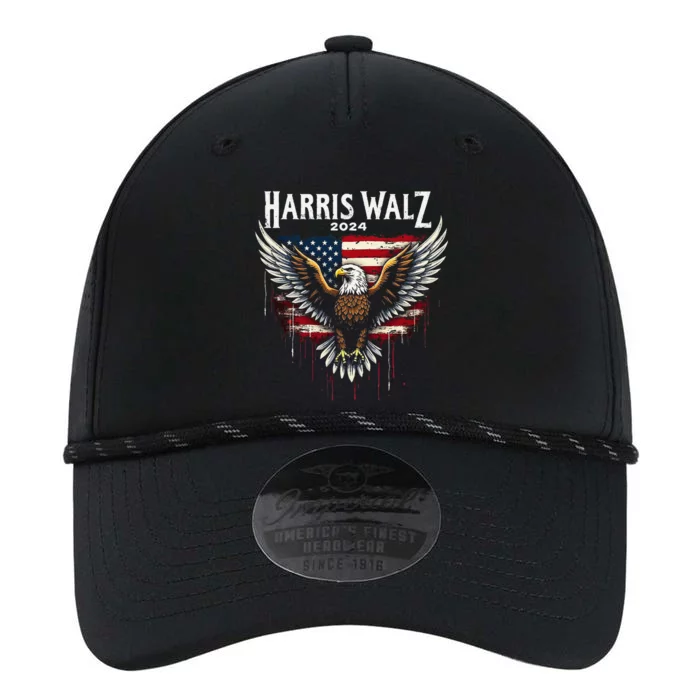 Harris Walz 2024 Eagle American Flag Performance The Dyno Cap