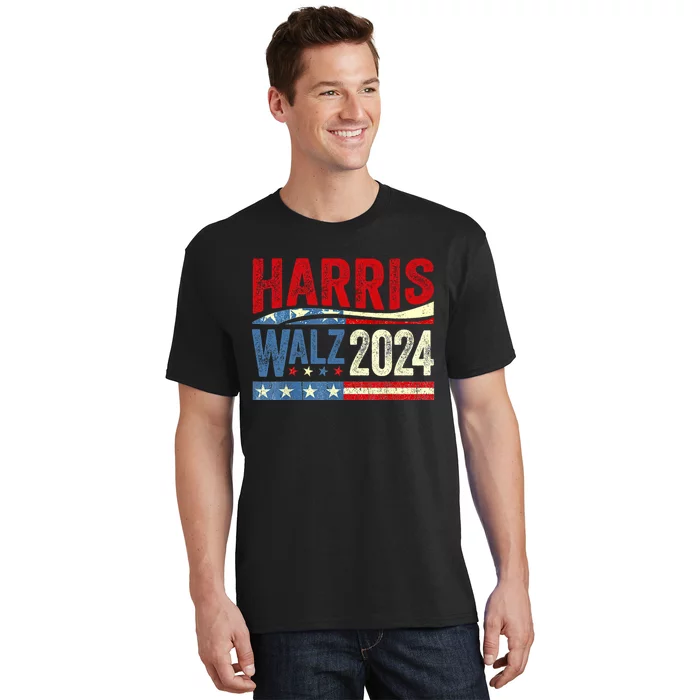 Harris Waltz 2024 Election Kamala Harris Tim Waltz 2024 T-Shirt