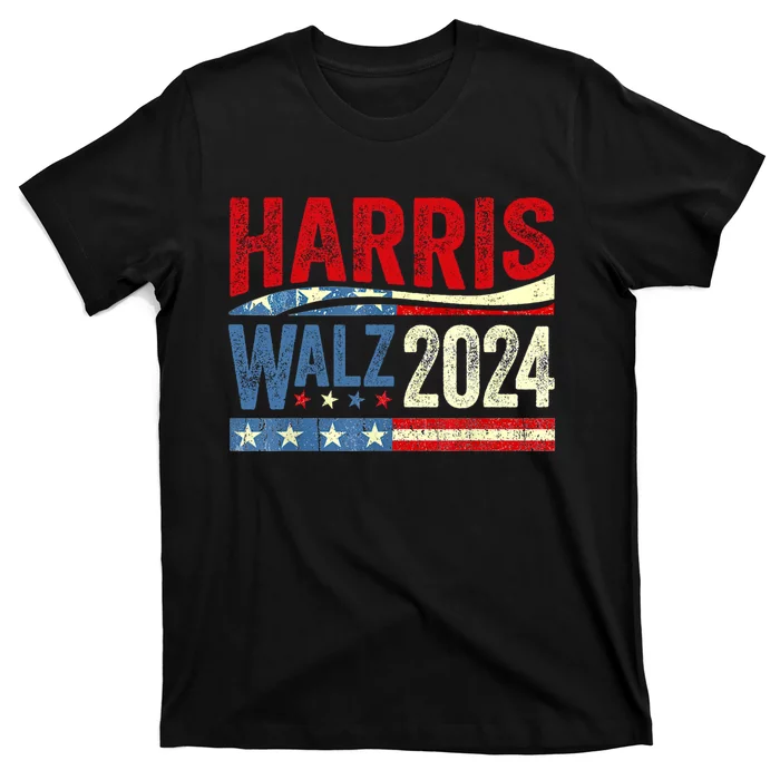 Harris Waltz 2024 Election Kamala Harris Tim Waltz 2024 T-Shirt