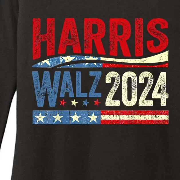 Harris Waltz 2024 Election Kamala Harris Tim Waltz 2024 Womens CVC Long Sleeve Shirt