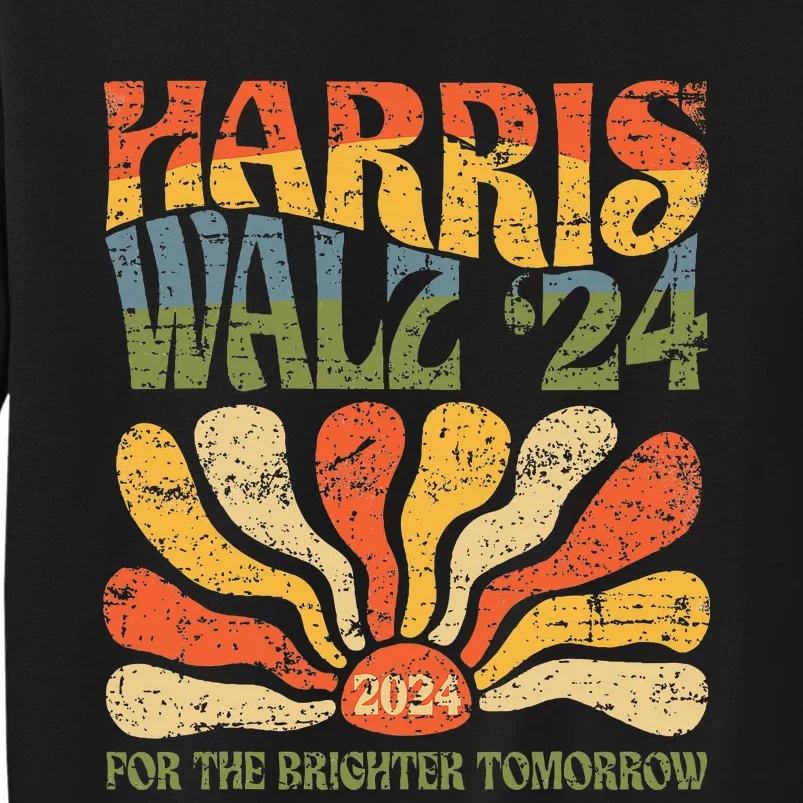 Harris Walz 2024 For President Patriotic Kamala Waltz 2024 Sweatshirt