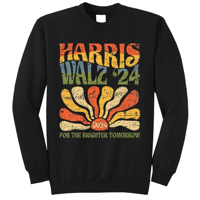 Harris Walz 2024 For President Patriotic Kamala Waltz 2024 Sweatshirt